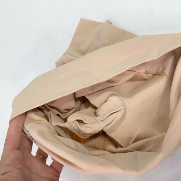 SKIMS Shapewear Womens XL Everyday Sculpt High Waisted Mid Thigh Short Nude - Picture 5 of 9